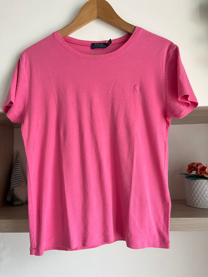 T-Shirt Ralph Lauren rosa taglia L