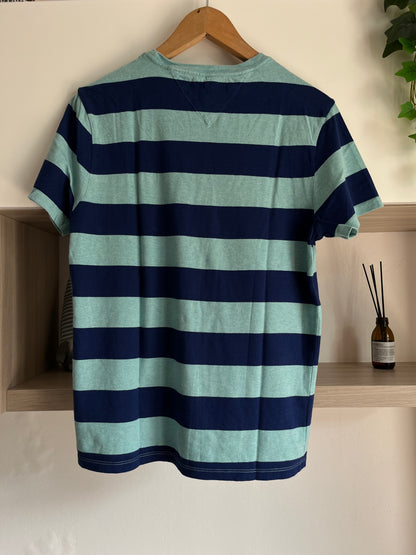 T-Shirt Tommy Hilfiger azzurra e blu taglia L