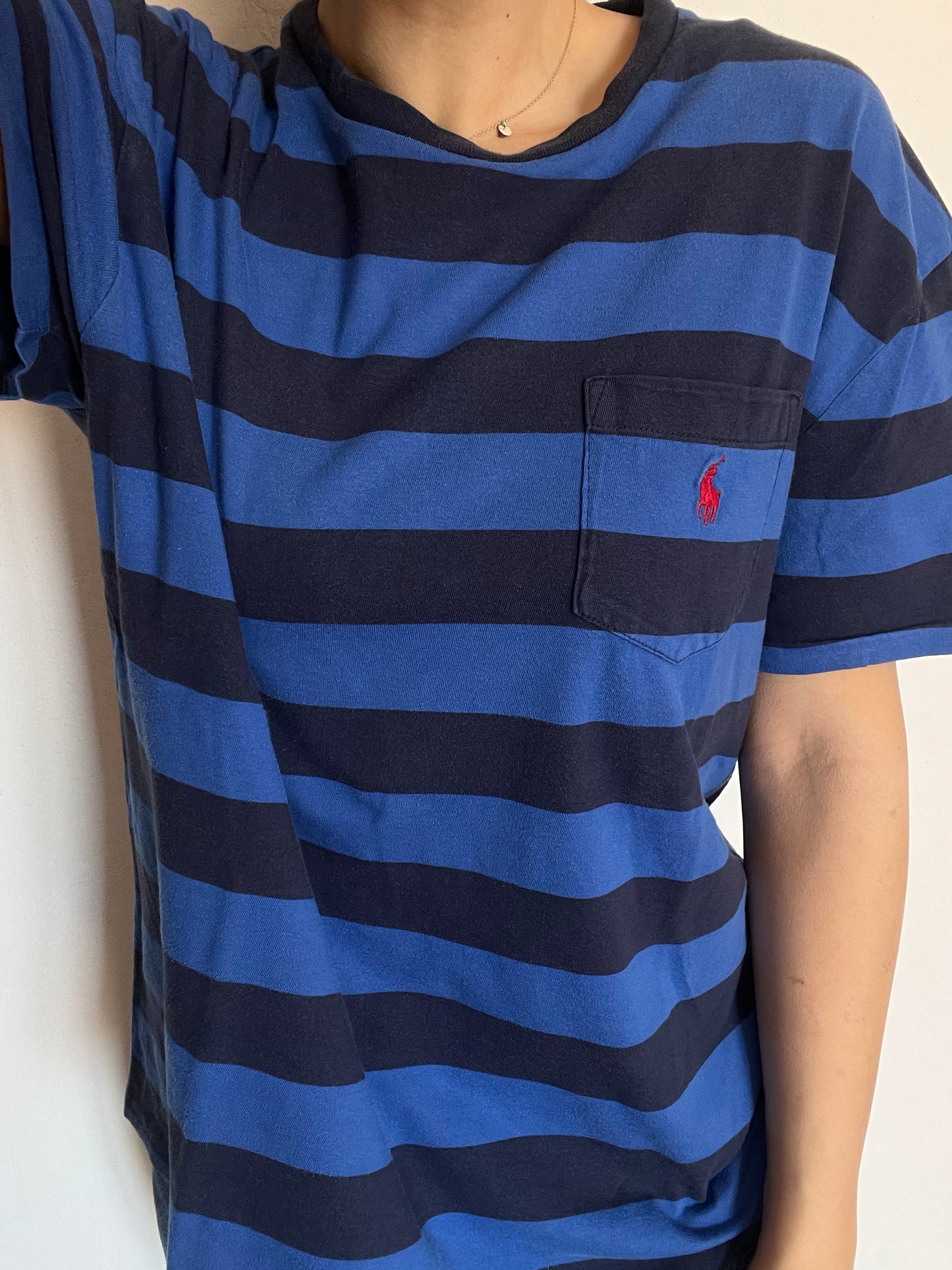 T-Shirt Ralph Lauren blu taglia XL