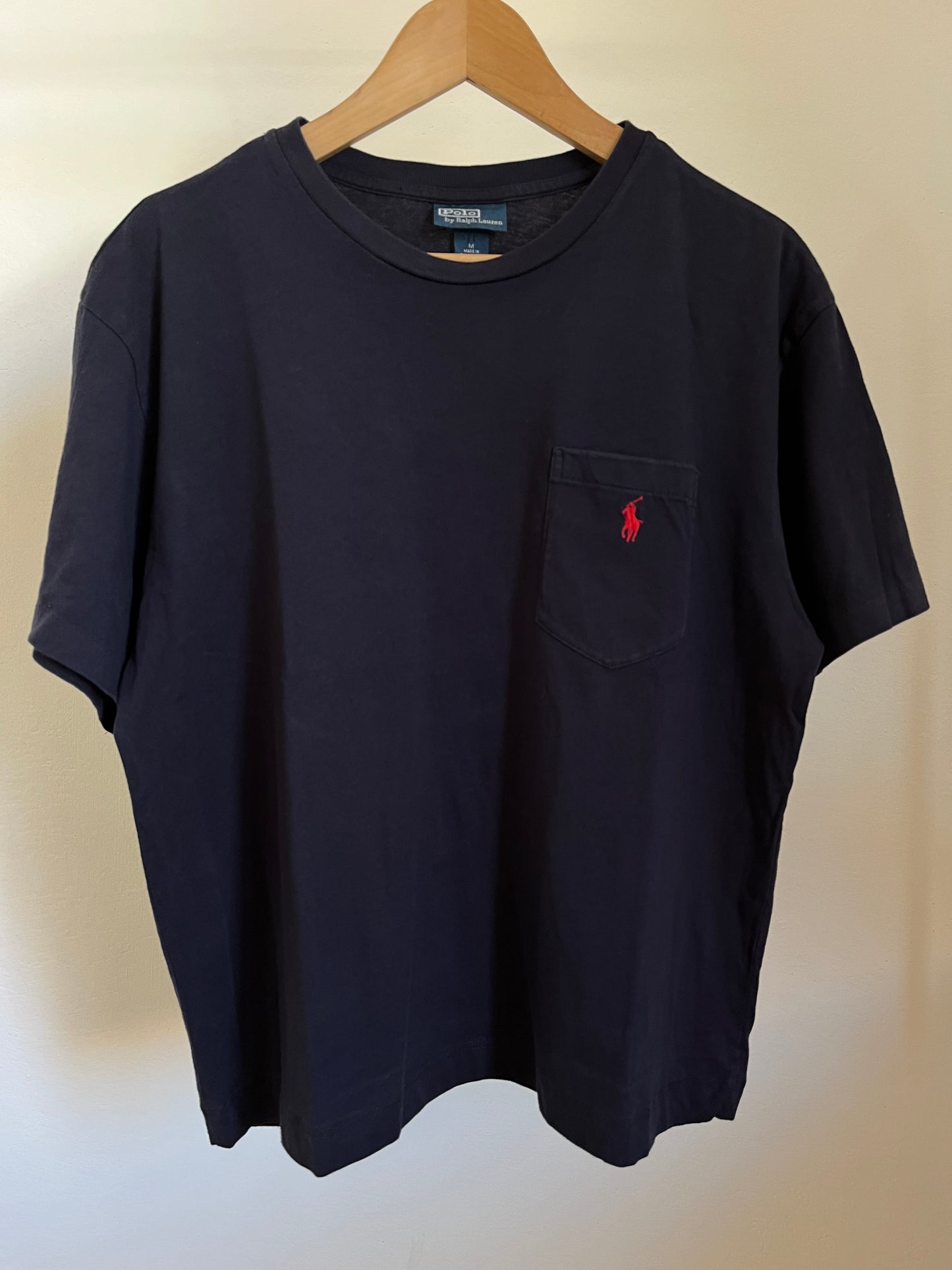 T-Shirt Ralph Lauren blu taglia XL