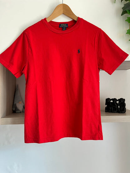 T-Shirt Ralph Lauren rossa taglia L