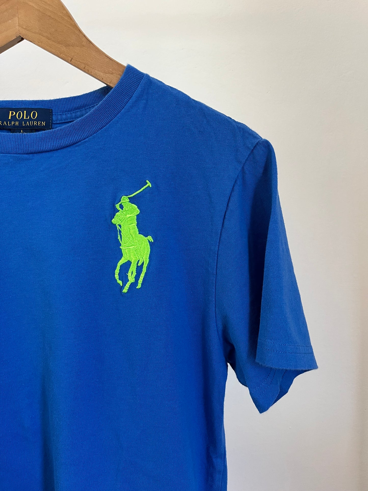 T-Shirt Ralph Lauren blu taglia L