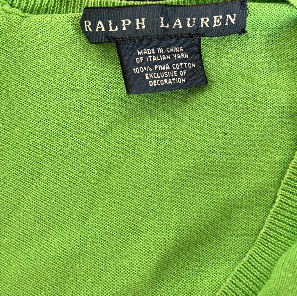 Maglione Ralph Lauren verde taglia M