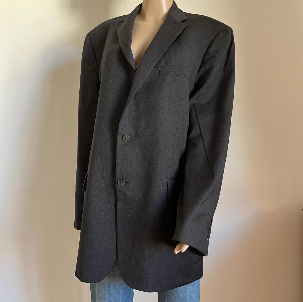 Giacca Blazer Brooks Brothers grigia taglia XXL