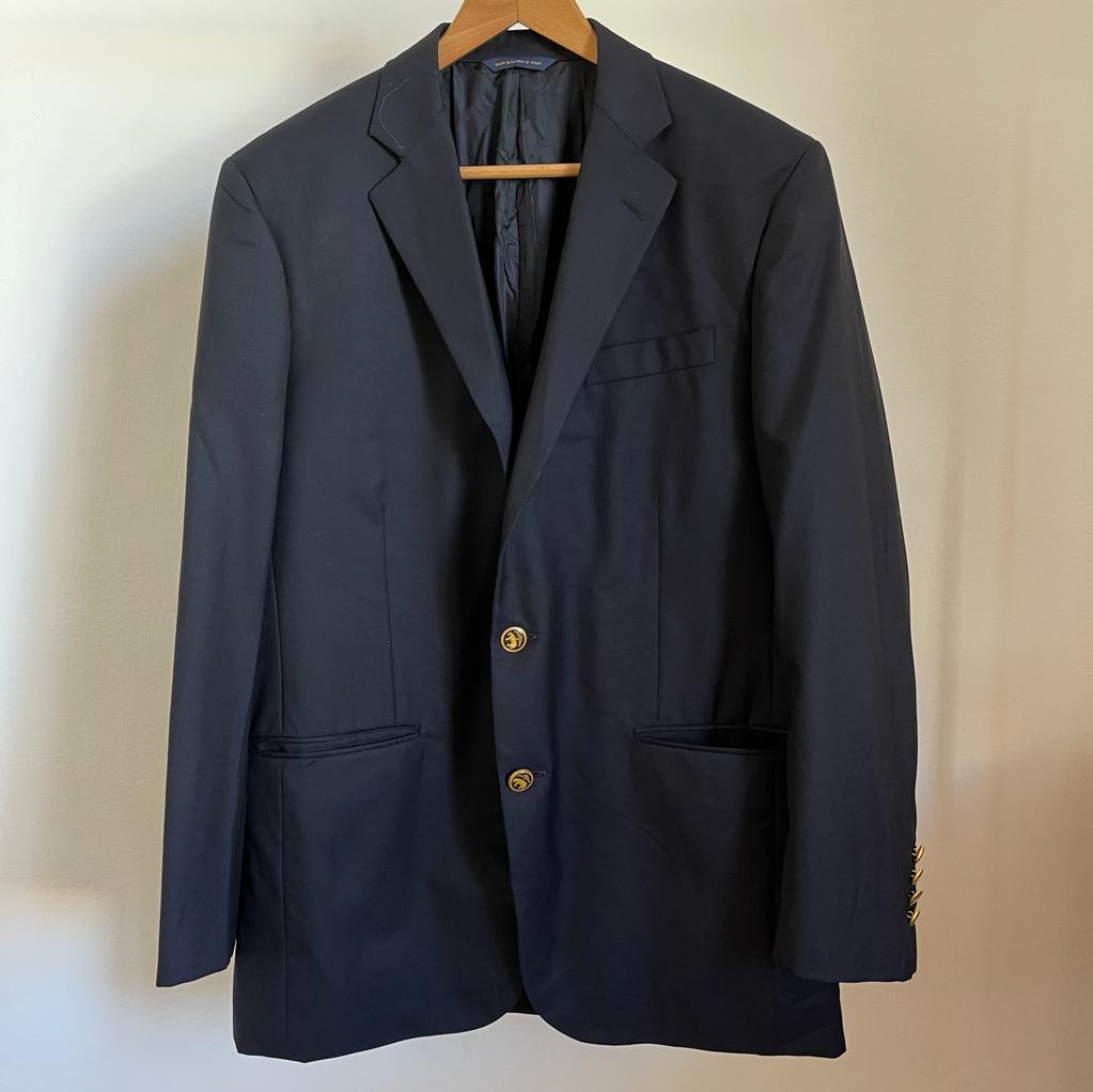 Giacca Blazer Brooks Brothers blu taglia L