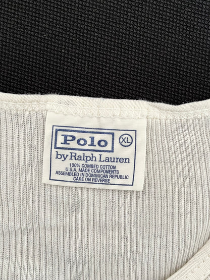 Canottiera Ralph Lauren bianca taglia XL