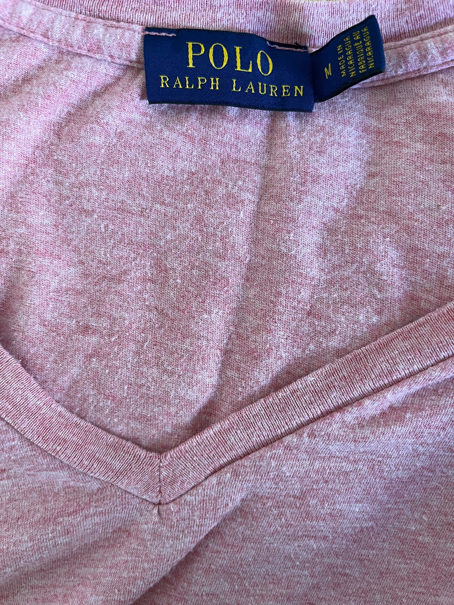 T-Shirt Ralph Lauren rosa taglia M