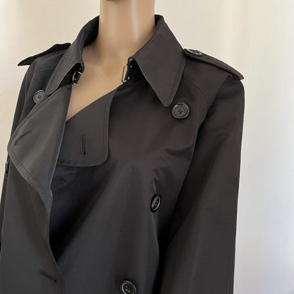 Trench Coat Burberry nero taglia M