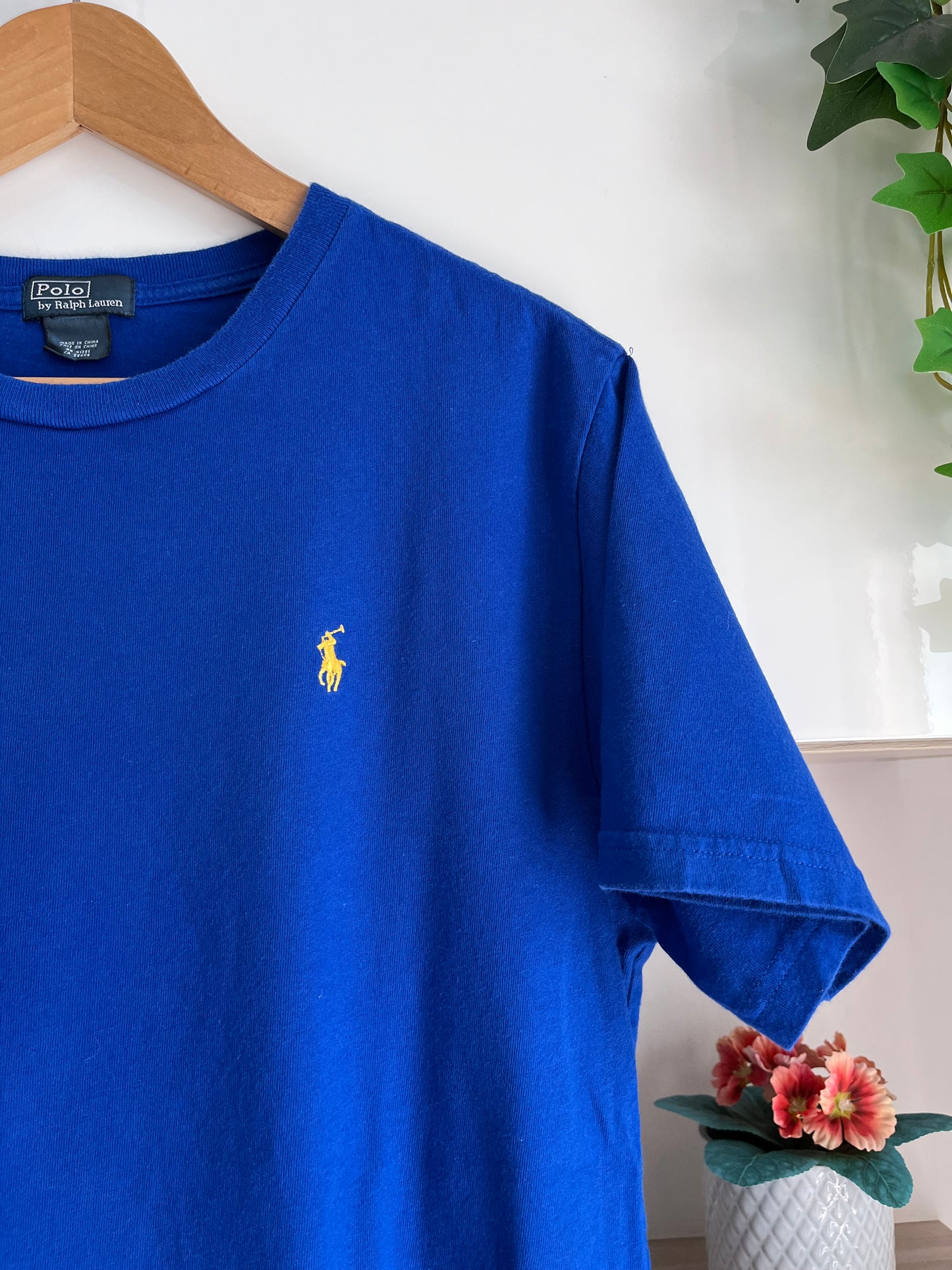 T-Shirt Ralph Lauren blu taglia XL