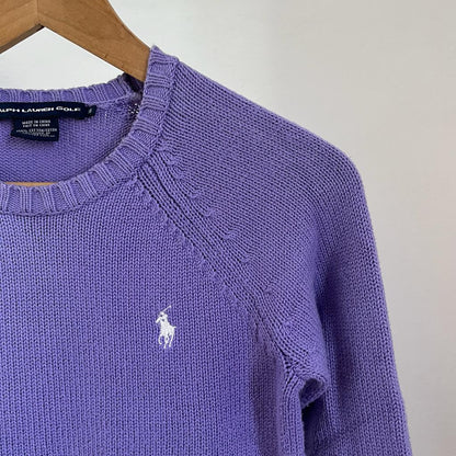 Maglione Ralph Lauren viola taglia XS