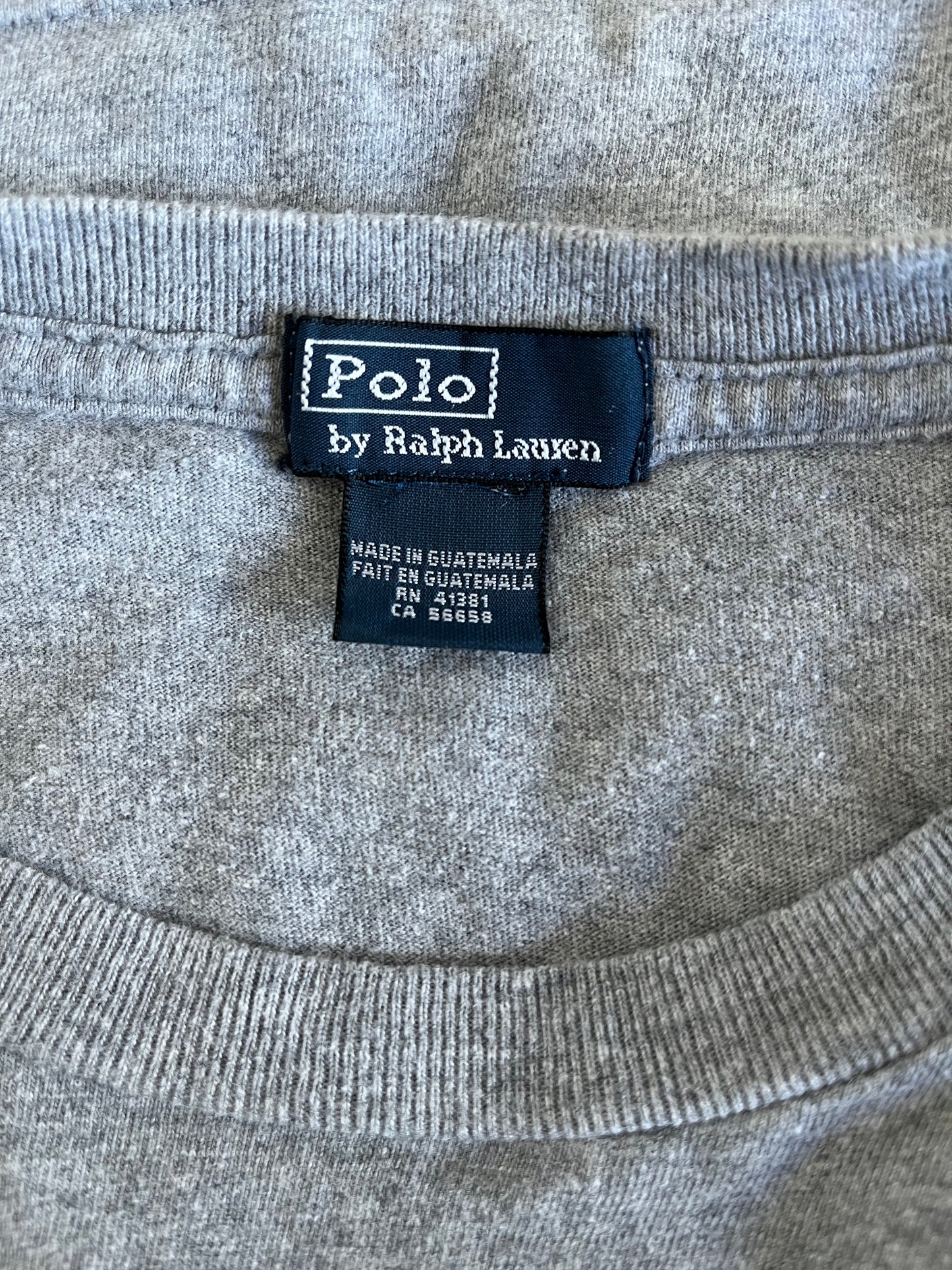 T-Shirt Ralph Lauren grigia taglia L