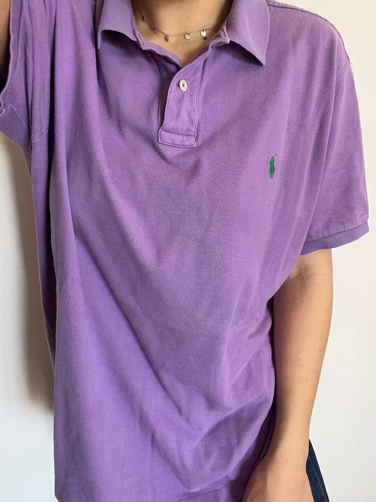 Polo Ralph Lauren viola taglia 3XL