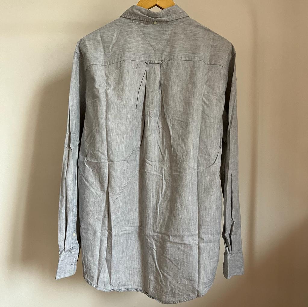 Camicione manica lunga Tommy Hilfiger grigio taglia XL