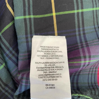 Camicia manica lunga Ralph Lauren multicolor taglia XL