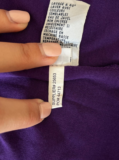 T-Shirt Ralph Lauren viola taglia XXL