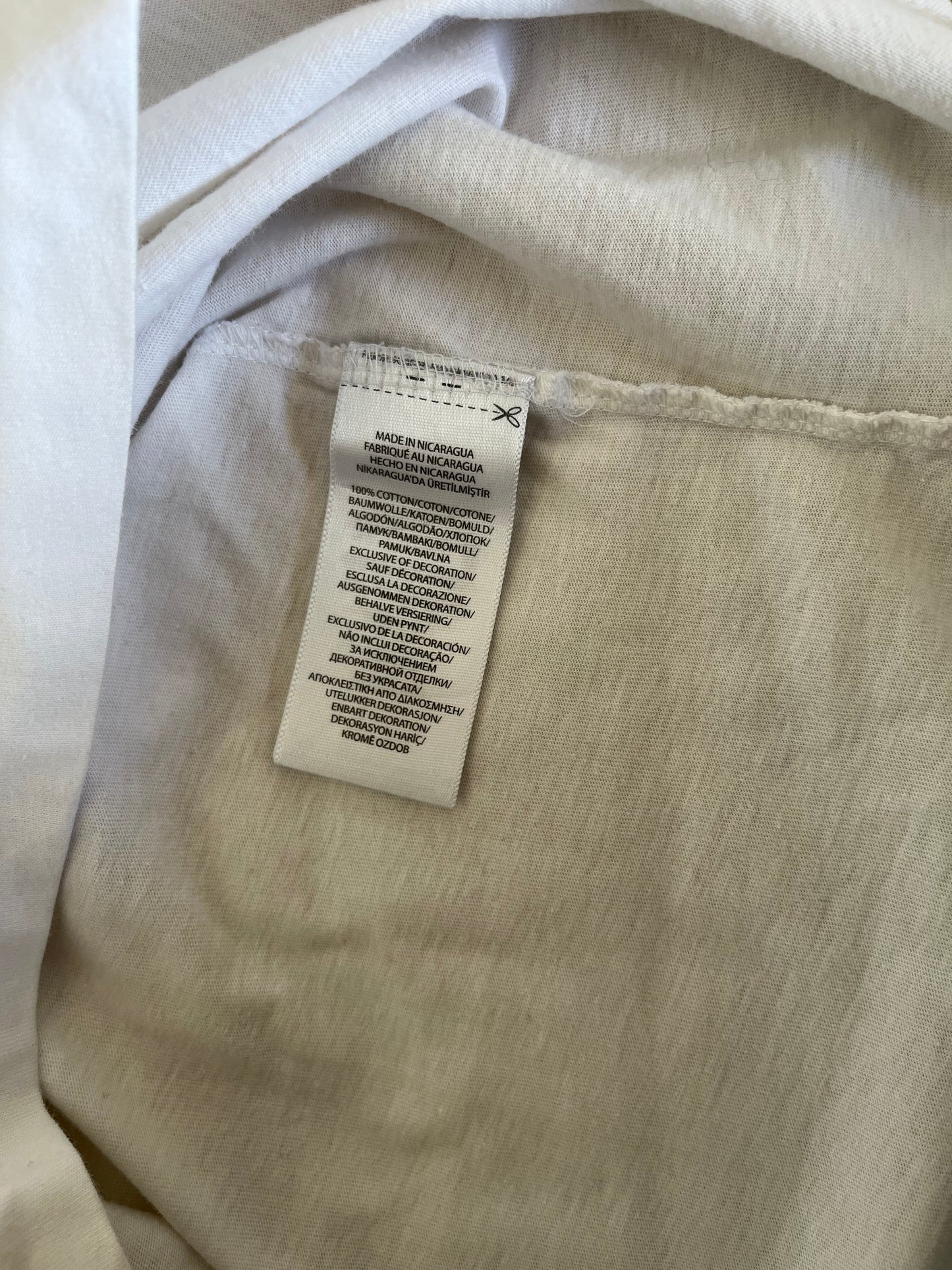 T-Shirt Ralph Lauren bianca taglia M