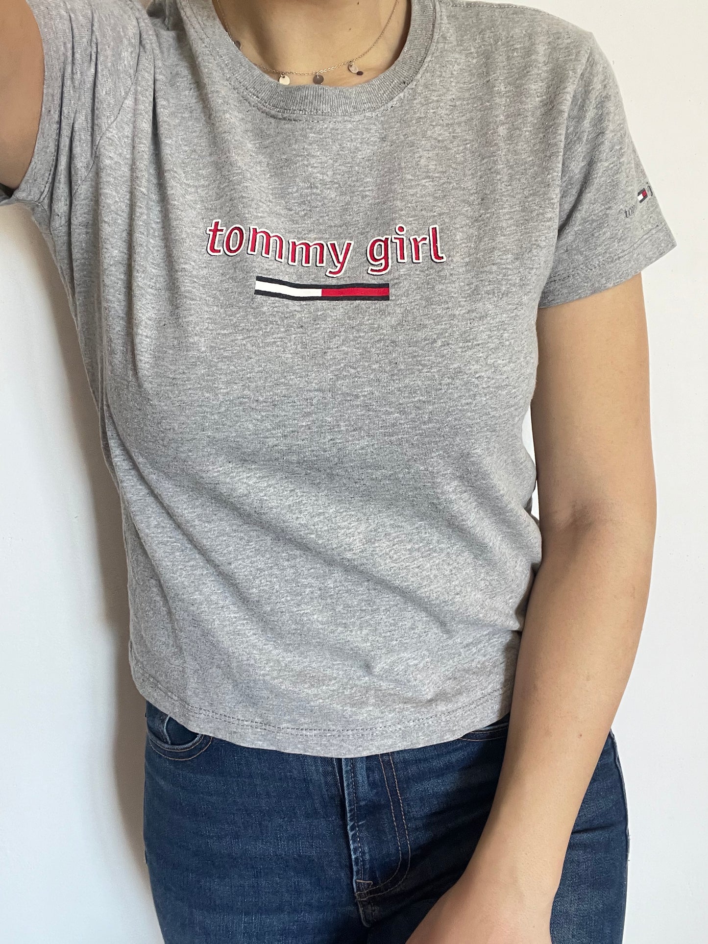 T-Shirt Tommy Hilfiger grigia taglia S