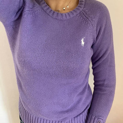 Maglione Ralph Lauren viola taglia XS