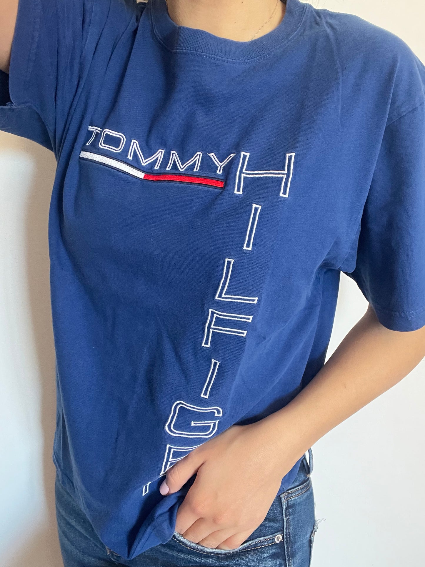 T-Shirt Tommy Hilfiger blu taglia L