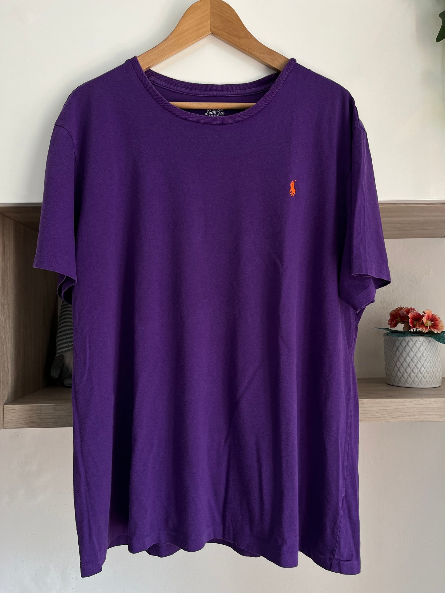 T-Shirt Ralph Lauren viola taglia XXL