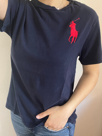 T-Shirt Ralph Lauren blu taglia L