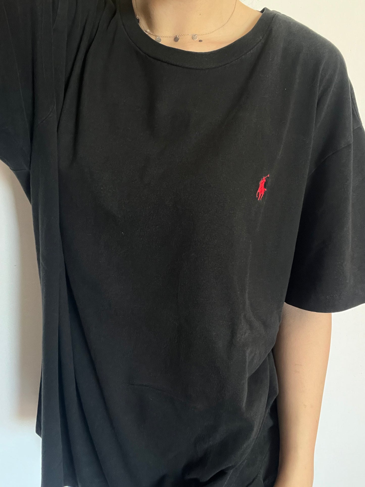 T-Shirt Ralph Lauren nera taglia XXL