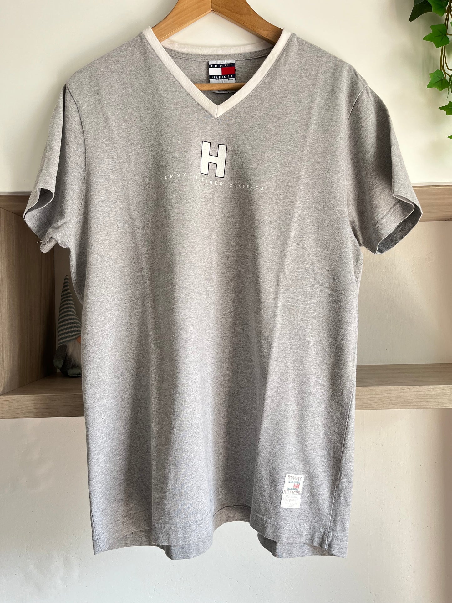 T-Shirt Tommy Hilfiger grigia taglia XL