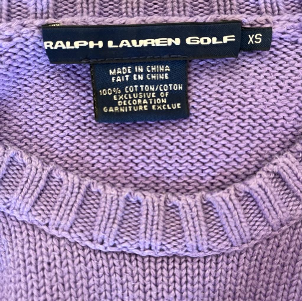 Maglione Ralph Lauren viola taglia XS
