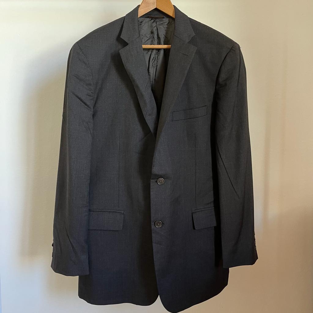 Giacca Blazer Brooks Brothers grigia taglia XXL