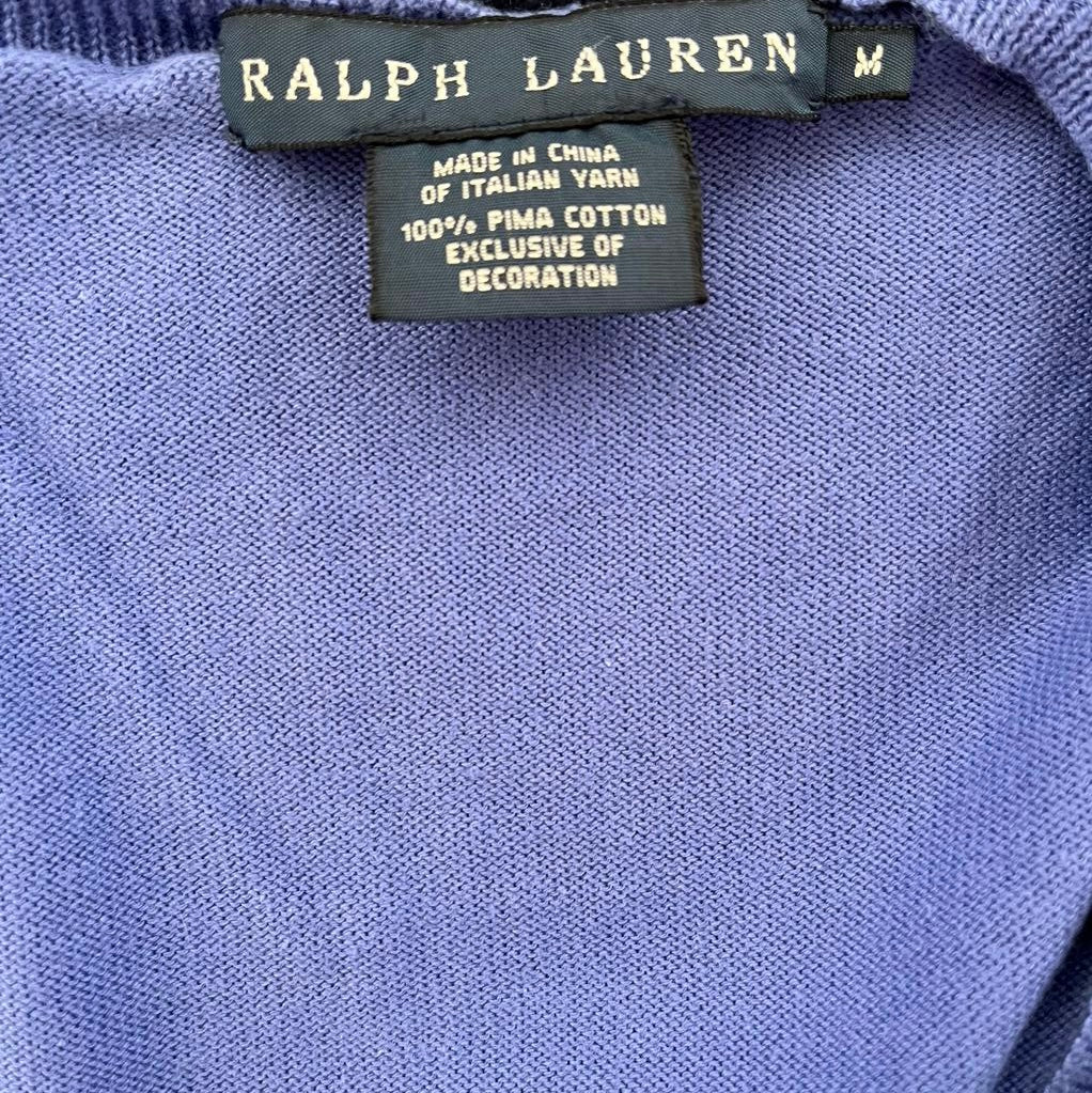 Maglione Ralph Lauren blu taglia M