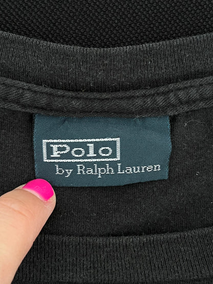 T-Shirt Ralph Lauren nera taglia XXL