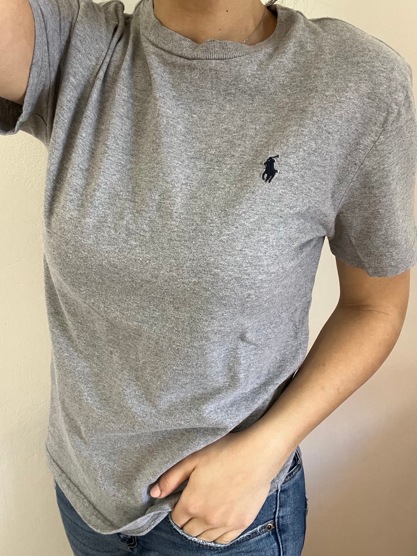 T-Shirt Ralph Lauren grigia taglia L