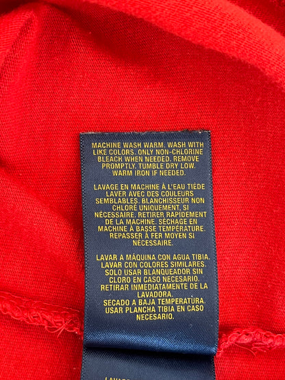 T-Shirt Ralph Lauren rossa taglia XL