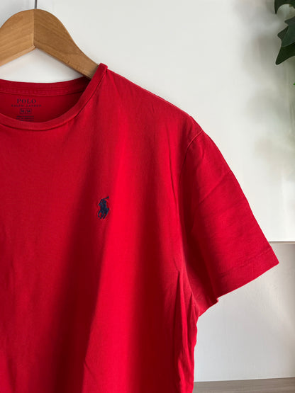 T-Shirt Ralph Lauren rossa taglia XL