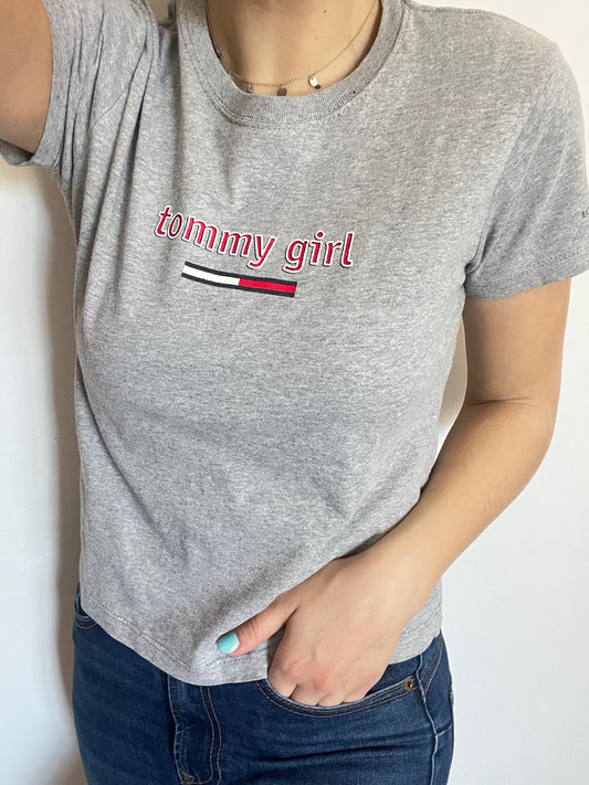 T-Shirt Tommy Hilfiger grigia taglia S