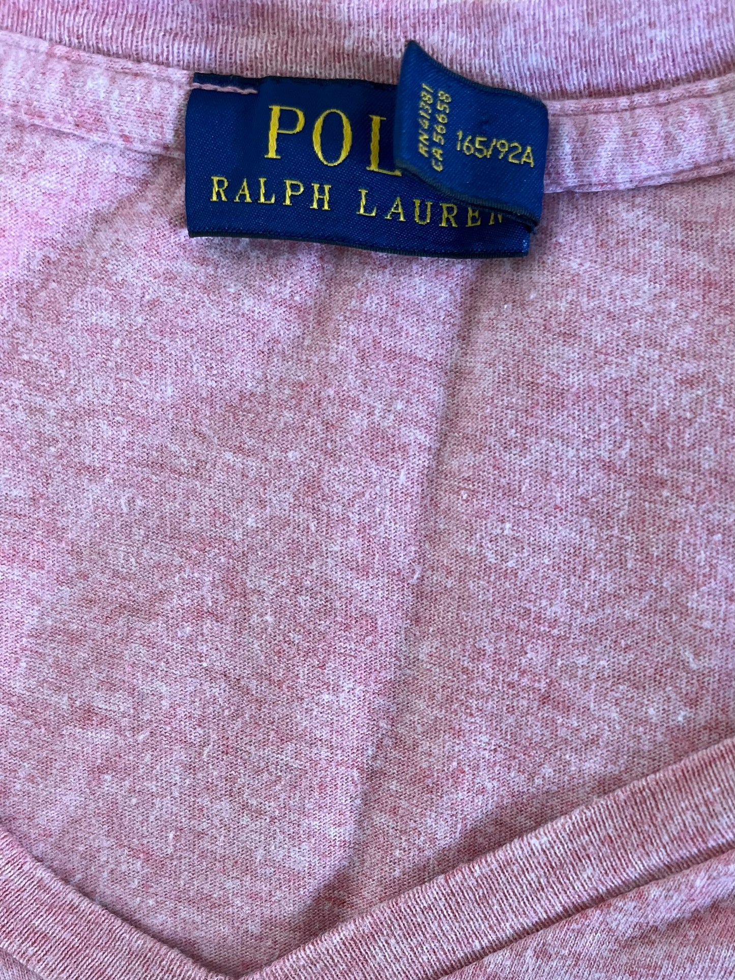 T-Shirt Ralph Lauren rosa taglia M