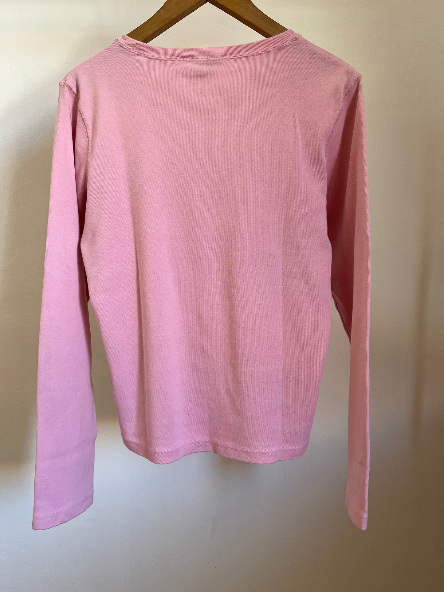 T-Shirt manica lunga Ralph Lauren rosa taglia XL