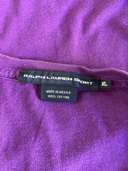 T-Shirt Ralph Lauren viola taglia XL