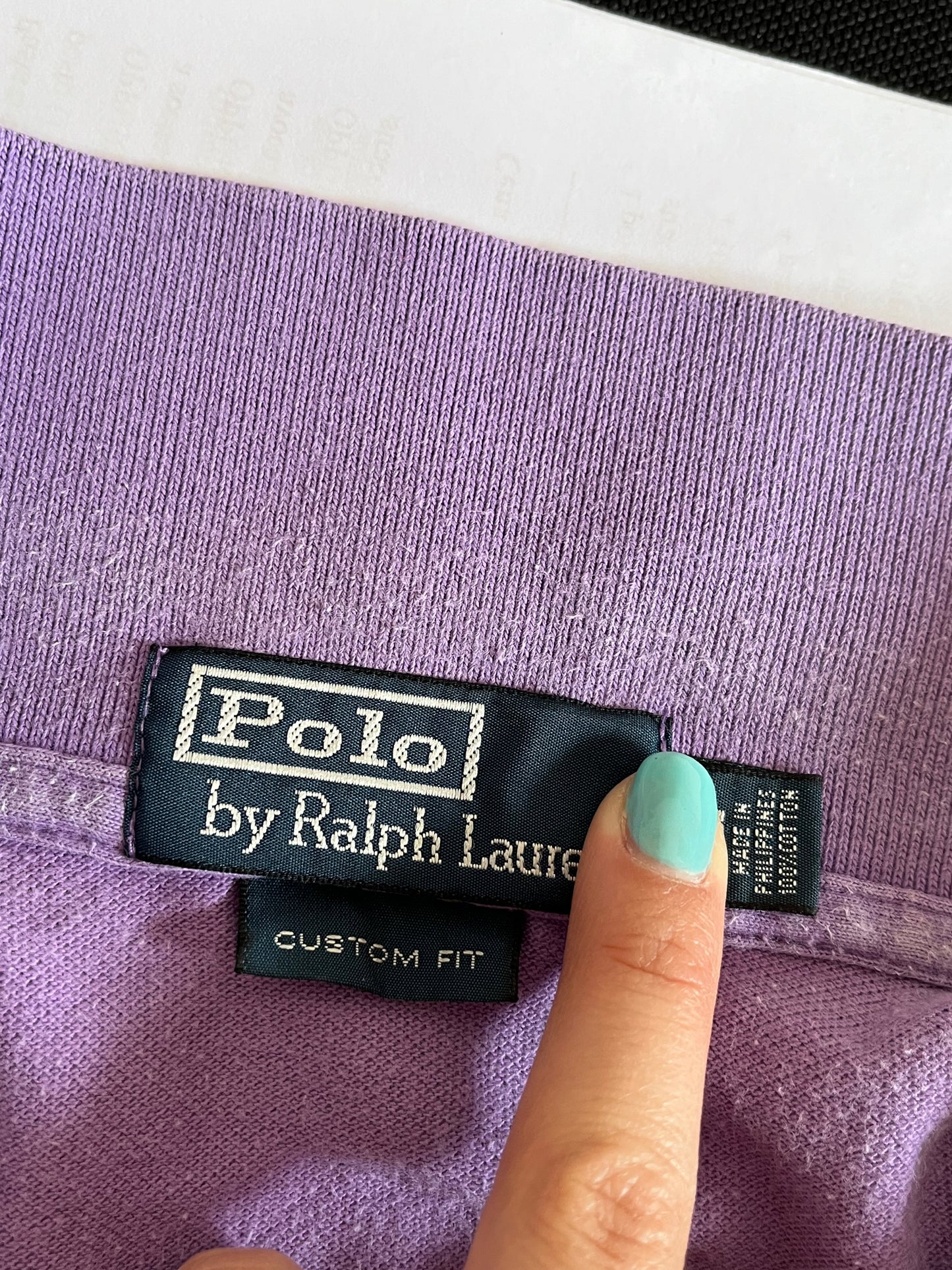 Polo Ralph Lauren viola taglia 3XL