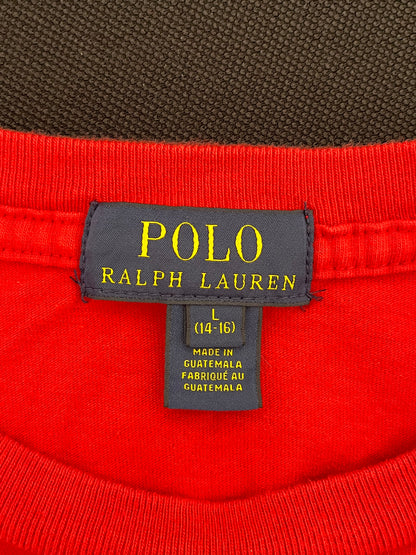 T-Shirt Ralph Lauren rossa taglia L