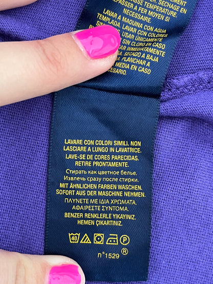 T-Shirt Ralph Lauren viola taglia M