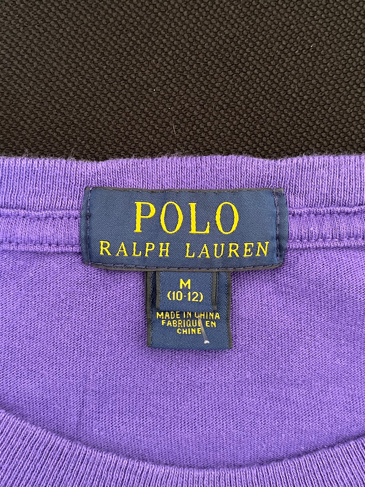 T-Shirt Ralph Lauren viola taglia M