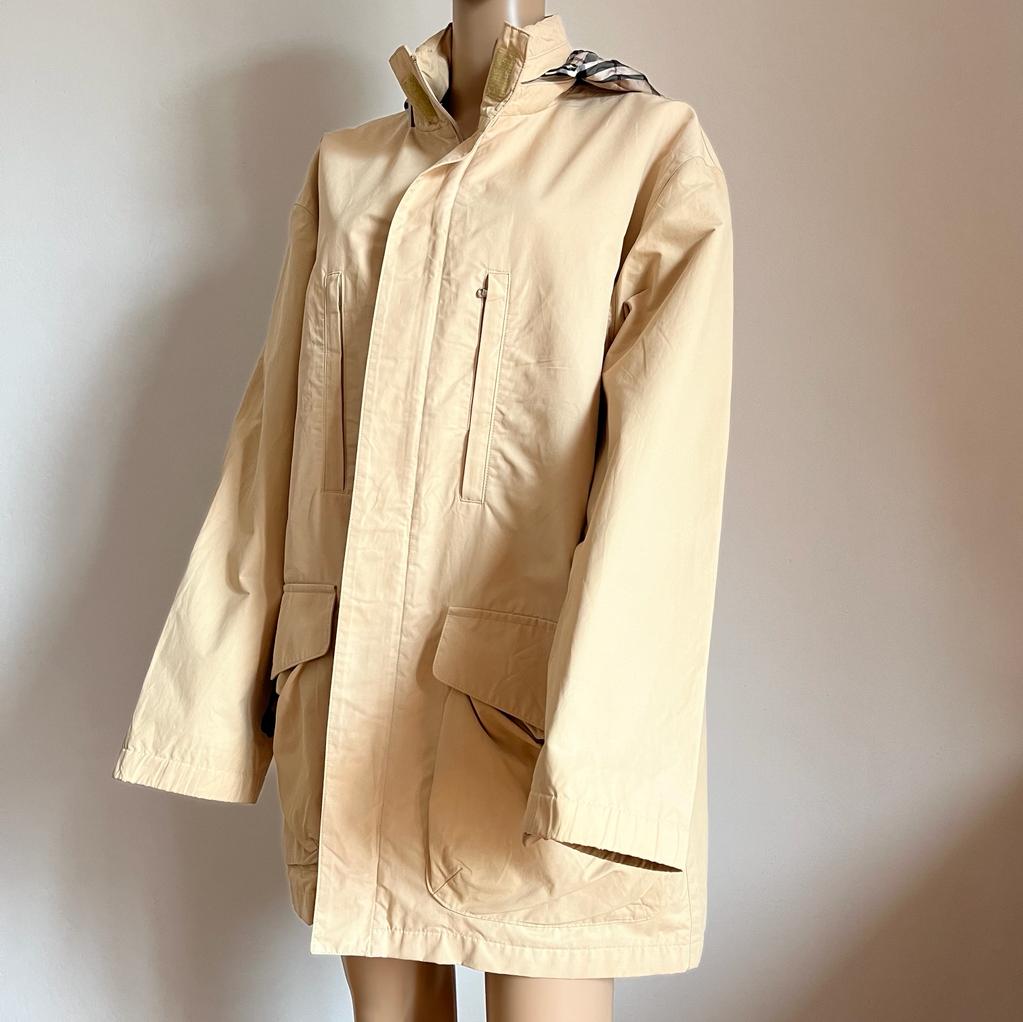 Giacca Burberry impermeabile beige taglia XXL