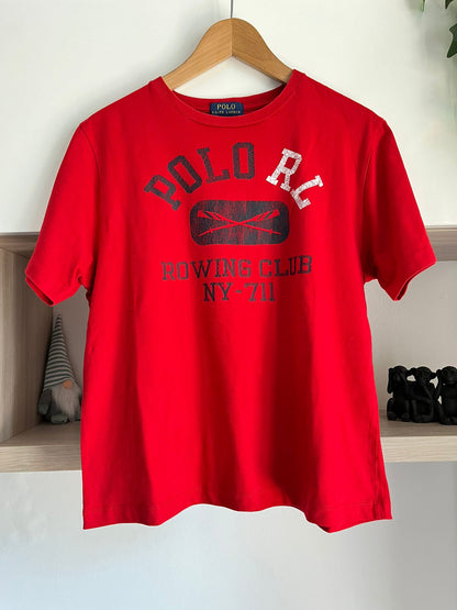 T-Shirt Ralph Lauren rossa taglia XL