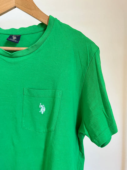 T-Shirt US Polo Assn verde taglia XL