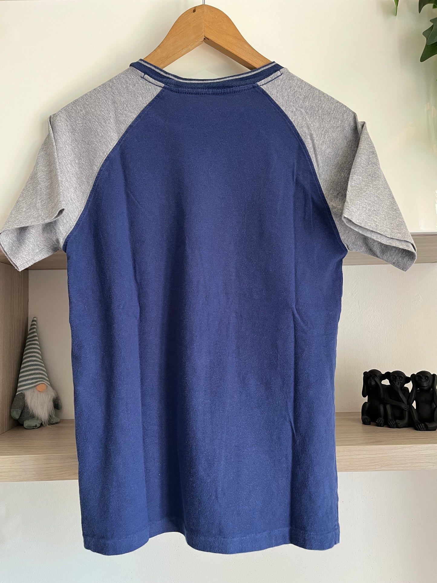 T-Shirt Ralph Lauren blu e grigia taglia L