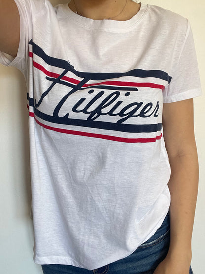 T-Shirt Tommy Hilfiger bianca taglia S