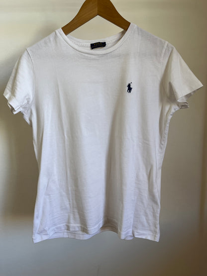 T-Shirt Ralph Lauren bianca taglia M