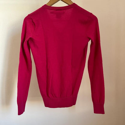 Maglione Ralph Lauren Oxford fucsia taglia S