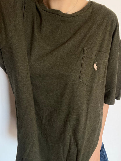 T-Shirt Ralph Lauren verde taglia 4XL